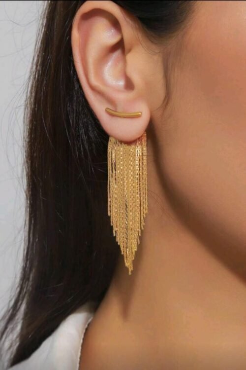 حلق سلالسل طويل جولد